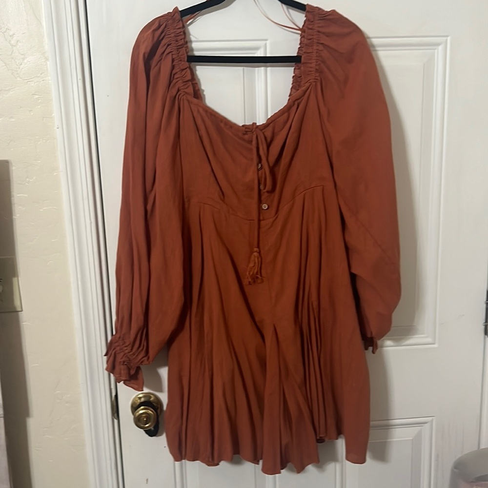 Mini dress boho style